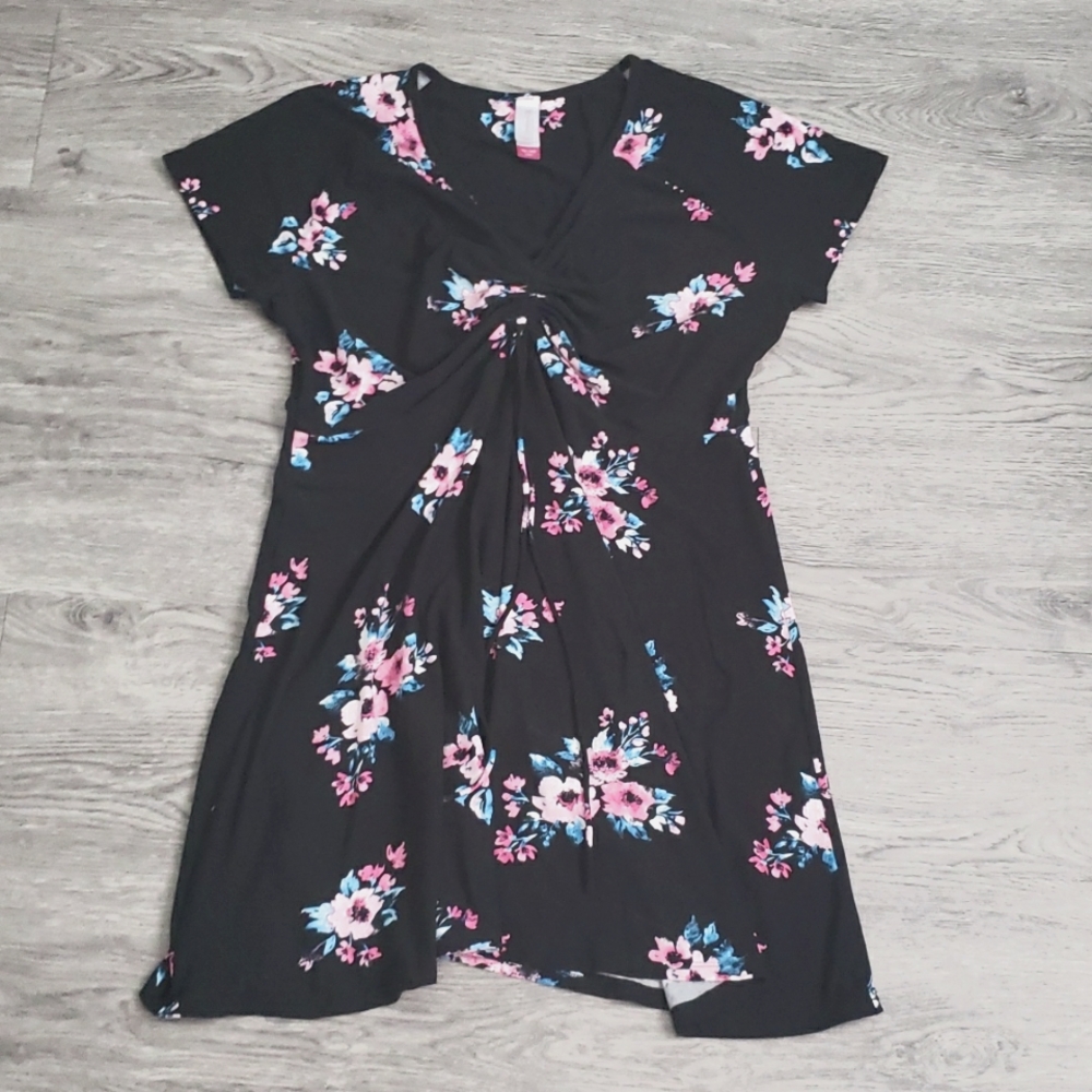 Black Floral Sundress